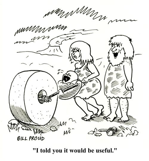 'I told you it would be useful.'