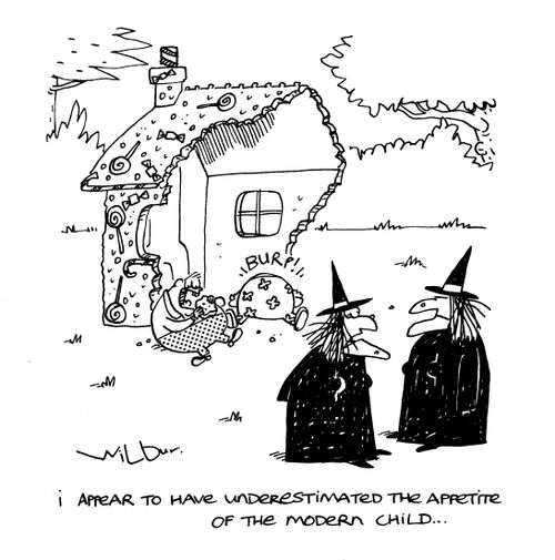 'I appear to have underestimated the appetite of the modern child...'