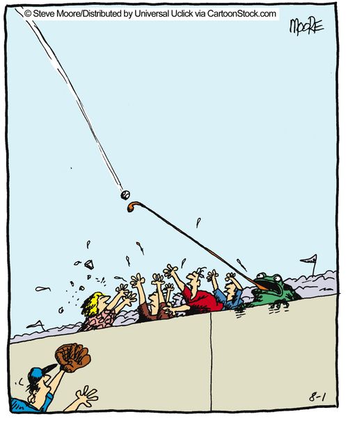Fans Desperately Try To Catch A Baseball