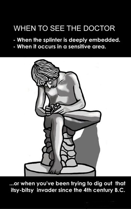 When to see the doctor...