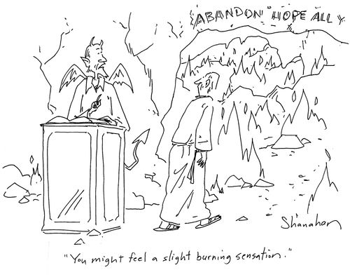 'You might feel a slight burning sensation.'