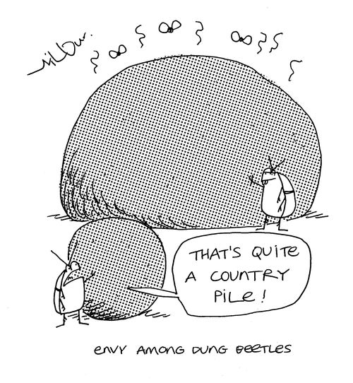 'That's quite a country pile!'