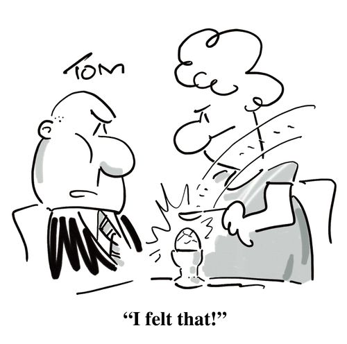 'I felt that!'