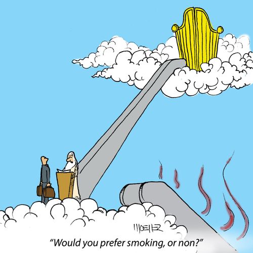 'Would you prefer smoking, or non'