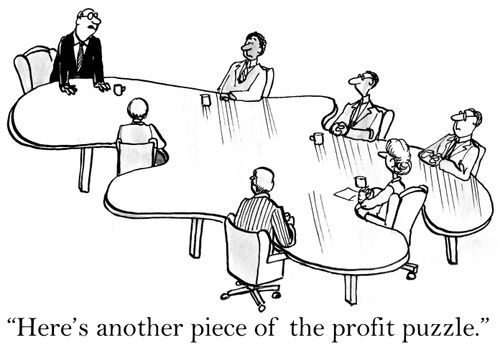 'Here's another piece of the profit puzzle.'