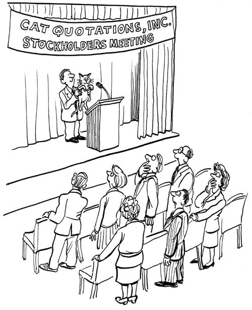 Cat Quotations Stockholders Meeting.