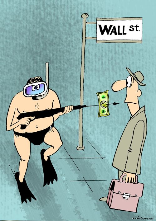 Hunting on Wall Street.