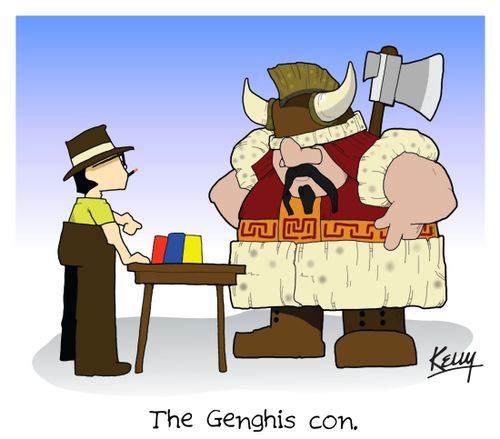 The Genghis con.