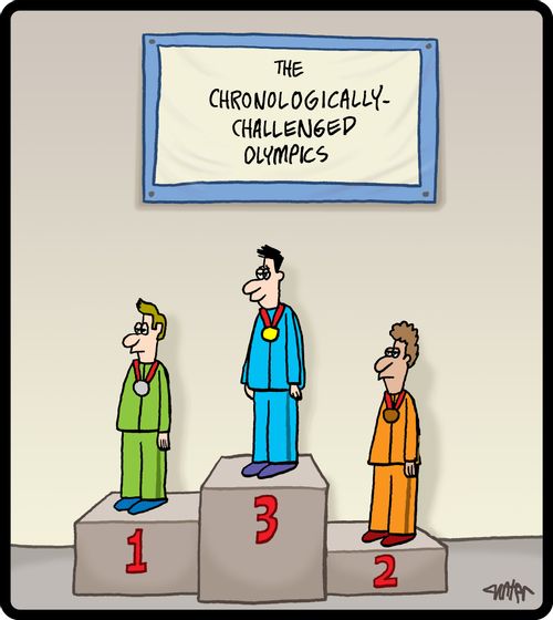 The Chronologically-Challenged Olympics.
