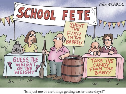 'Is it just me or are things getting easier these days?'