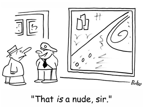 'That is a nude, sir.'