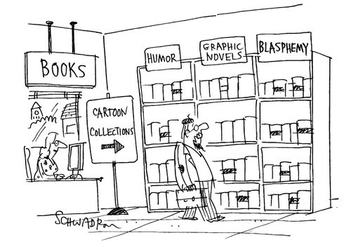 Books - Cartoon Collections: HumorGraphic NovelsBlasphemy.