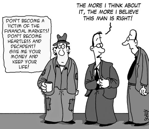'The more I think about it, the more I believe this man is right!'