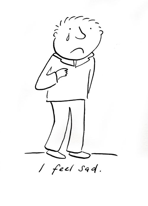 I feel sad