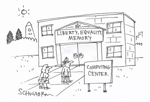 Liberty, equality, memory.