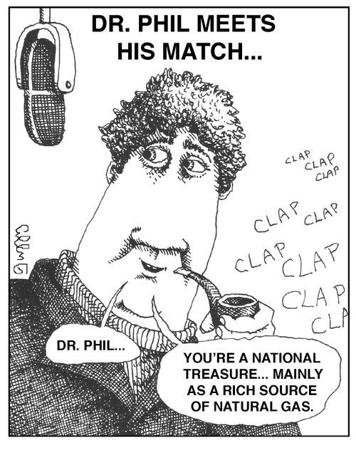 Dr Phil meets his match...