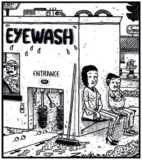 Eyewash.