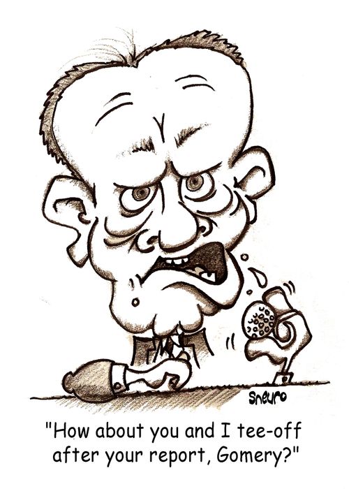 Jean Chretien: How about you and I tee-off after your report, Gomery?