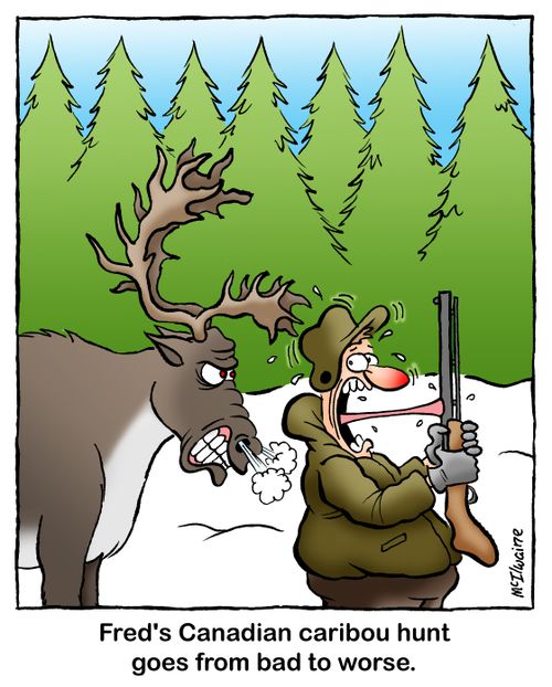 Fred's Canadian caribou hunt goes from bad to worse.