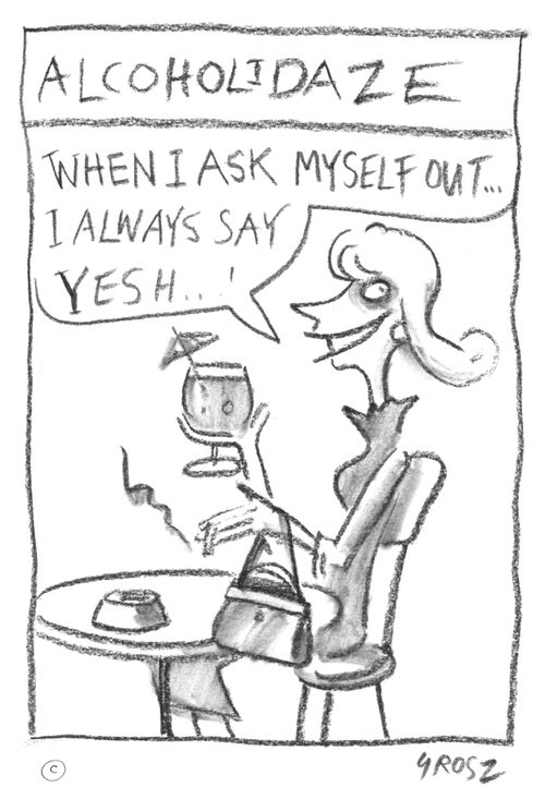 "When I ask myself out, I always say yesh...."