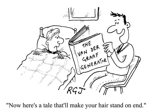 "Now here's a tale that'll make you hair stand on end"