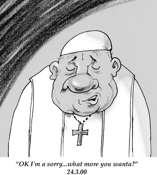 "OK I'm a sorry...what more you wanta?"