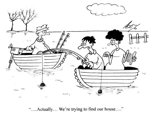 '...Actually...we're trying to find our house...'