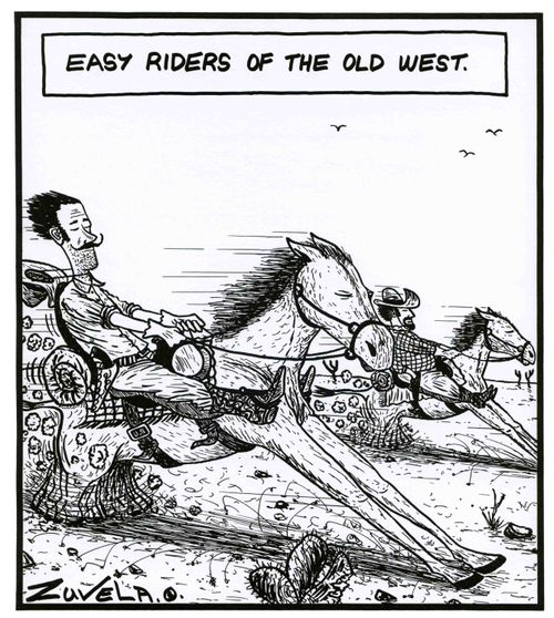 Easy Riders Of The Old West.