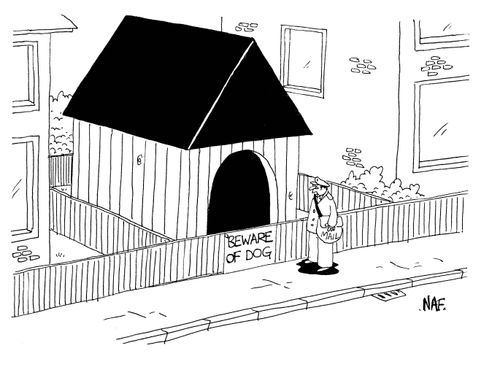 Beware of the Dog.