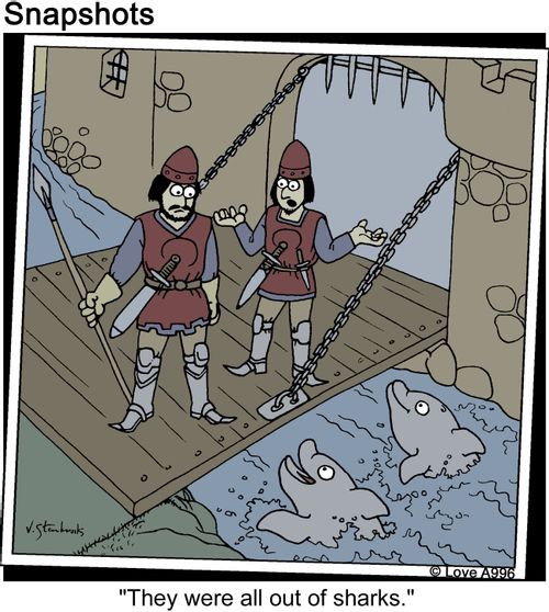 They were all out of sharks