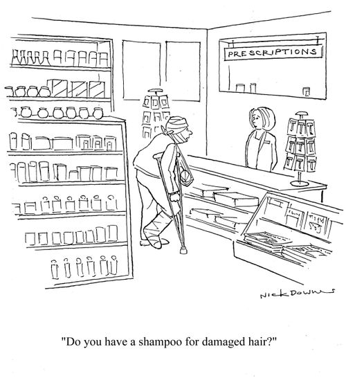 'Do you have a shampoo for damaged hair?'