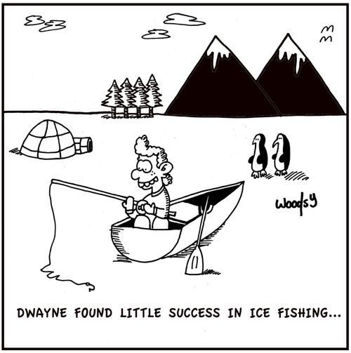 Ice Fishing.
