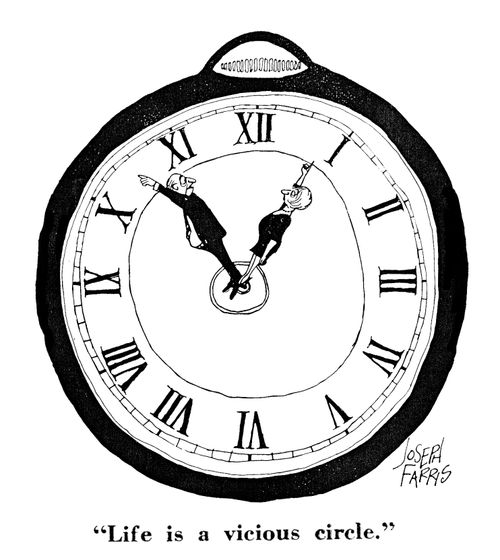 'Life is a vicious circle.'