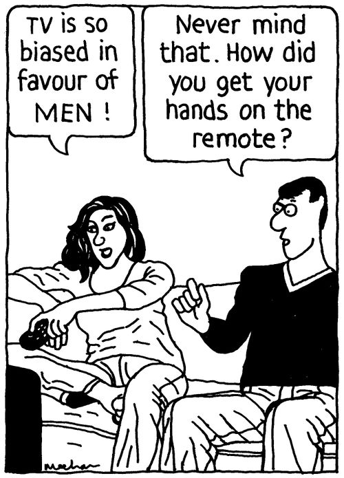 'Never mind that. How did you get your hands on the remote?'