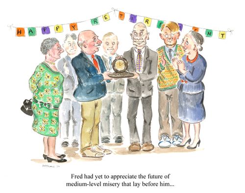 Fred had yet to appreciate the future of medium-level misery that lay before him...