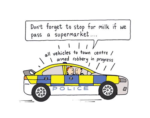 Don't forget to stop for milk if we pass a supermarket.