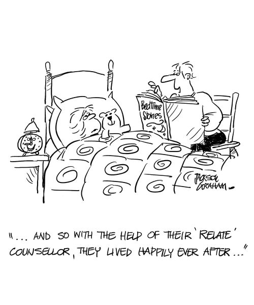 "And so, with thee help of their relate counsellor, they lived happily ever after..."