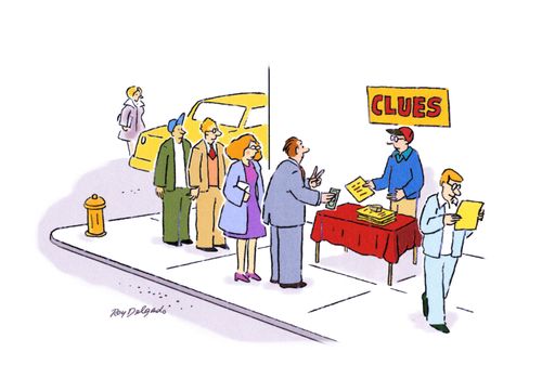 Clues.