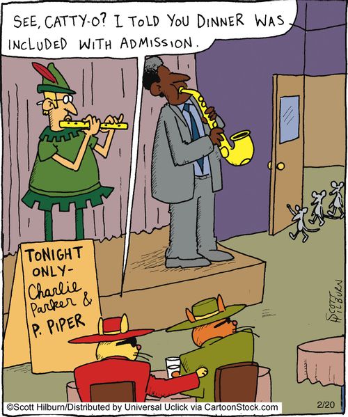 See, Catty-O? I told you dinner was included with admission.