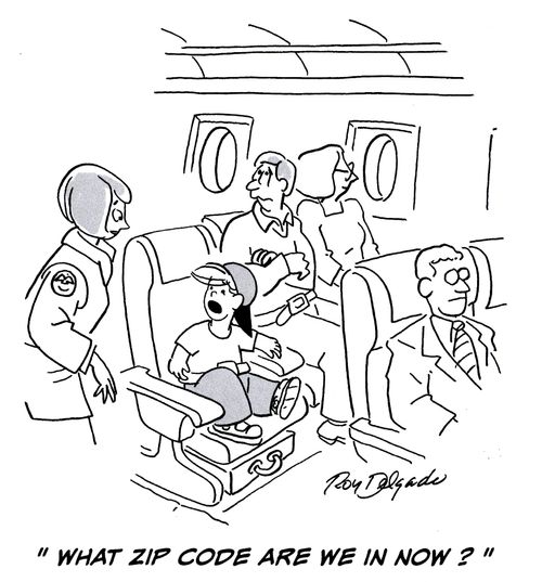 'What zip code are we in now?'