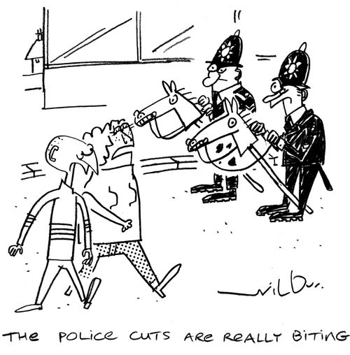 'The police cuts are really biting.'