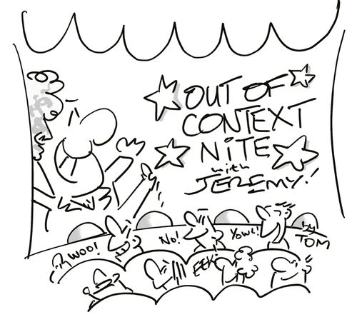 Out of Context Nite with Jeremy Clarkson.