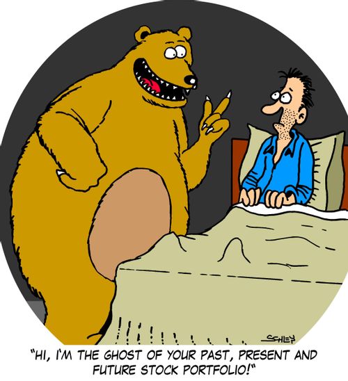 'Hi, I'm the ghost of your past, present and future stock portfolio!'