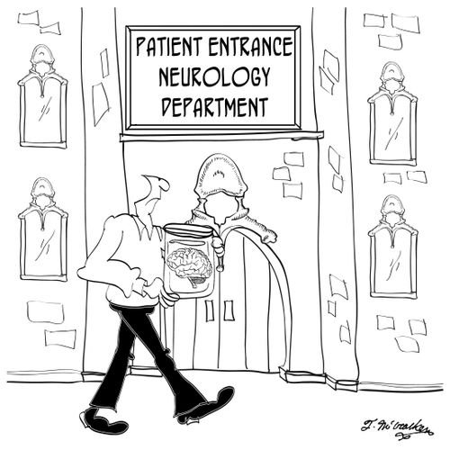 Patient Entrance, Neurology Department.