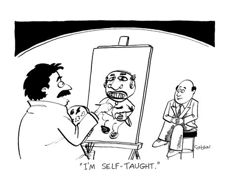 'I'm self-taught.'