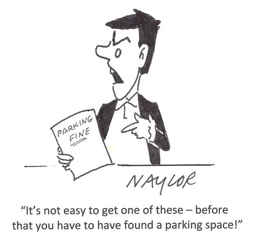 'It's not easy to get one of these - before that you have to have found a parking space!'