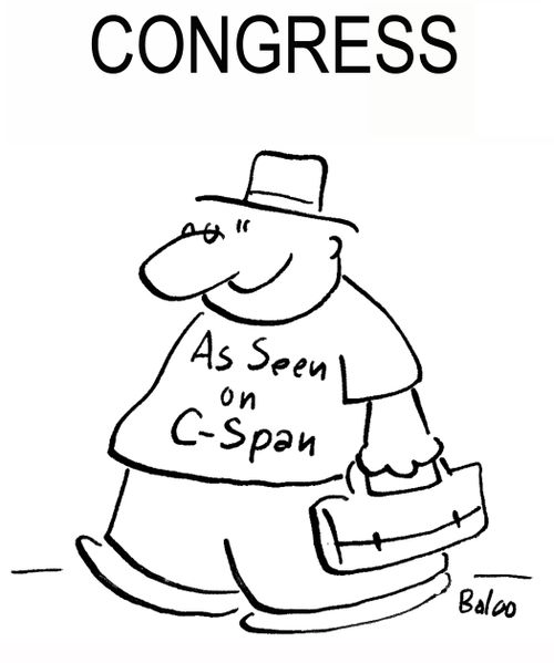 Congress, as seen on C Span.