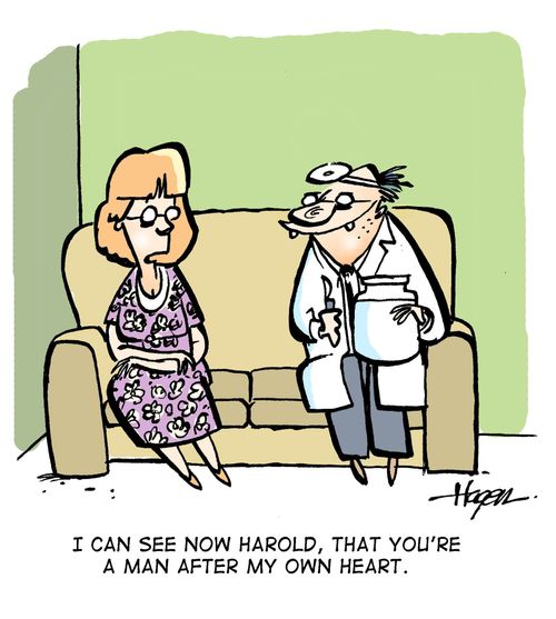 'I can see now Harold, that you're a man after my own heart.'