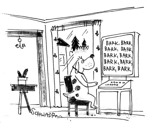 Dog chat rooms.