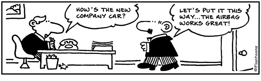How's the new company car?
